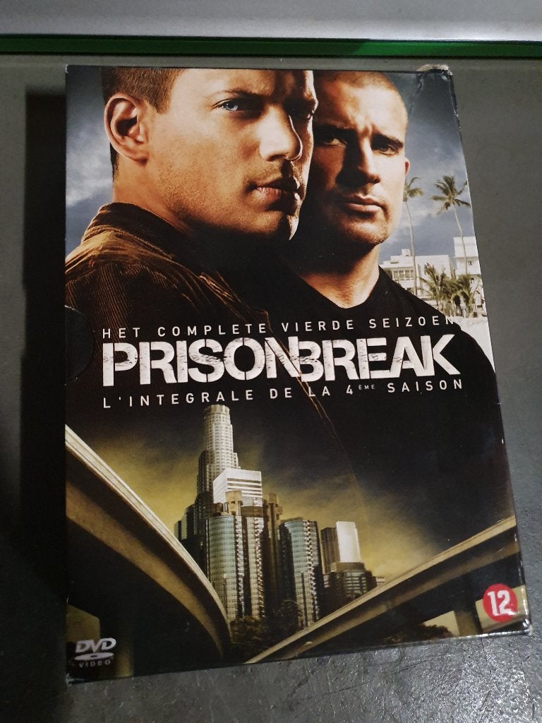 Prisonbreak - het complete vierde seizoen 6dvd-box, Ophalen, Zo goed als nieuw