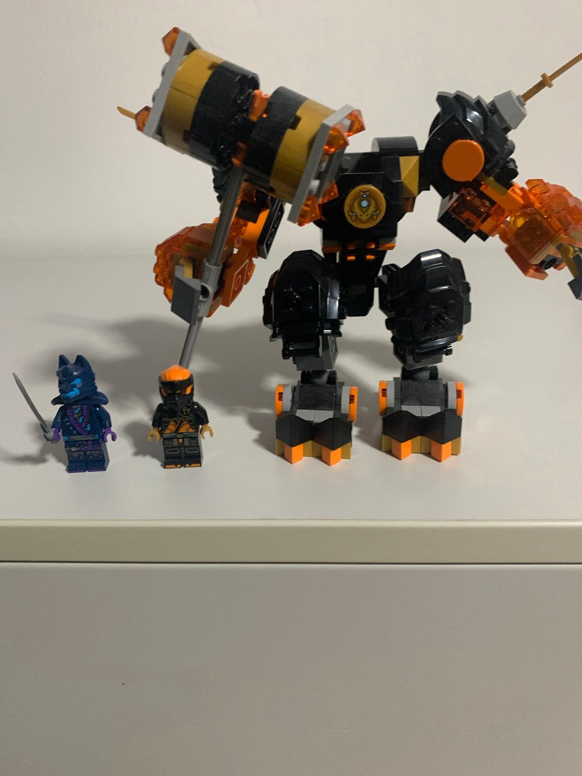 Lego Ninjago Monkie Kid Mech met minifiguren, Inclusief minifiguren, Gebruikt, Lego, Ophalen of Verzenden