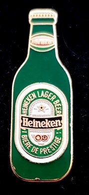 Heineken Lager Beer pin, Verzenden, Nieuw, Merk, Speldje of Pin