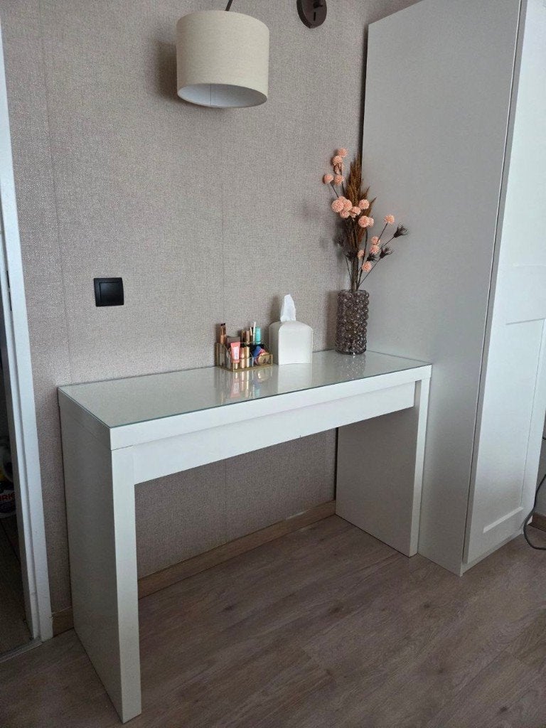 Toilettafel ikea Malm, Ophalen, Gebruikt, 100 tot 150 cm, Minder dan 100 cm