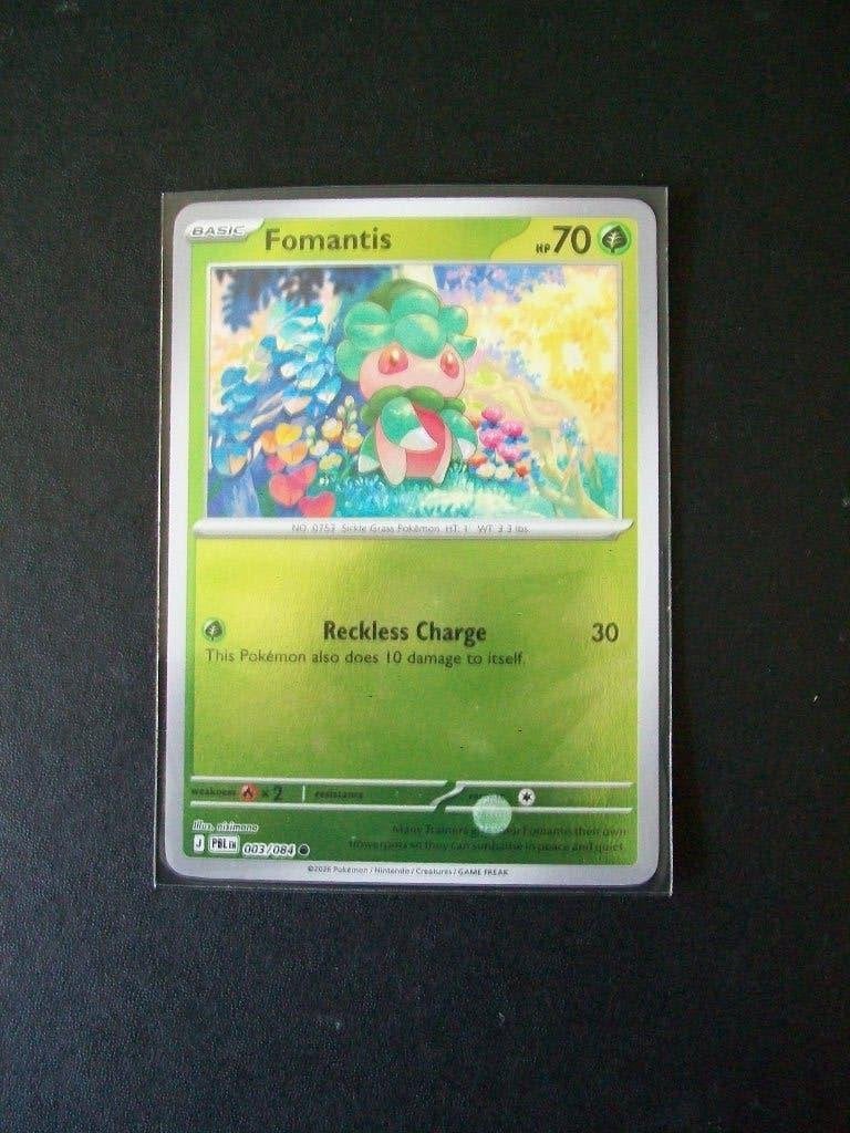 4809. Nieuwe Pokemon Kaart Holofoil FORMANTIS HP70 (003/084), Ophalen of Verzenden, Nieuw, Losse kaart, Foil