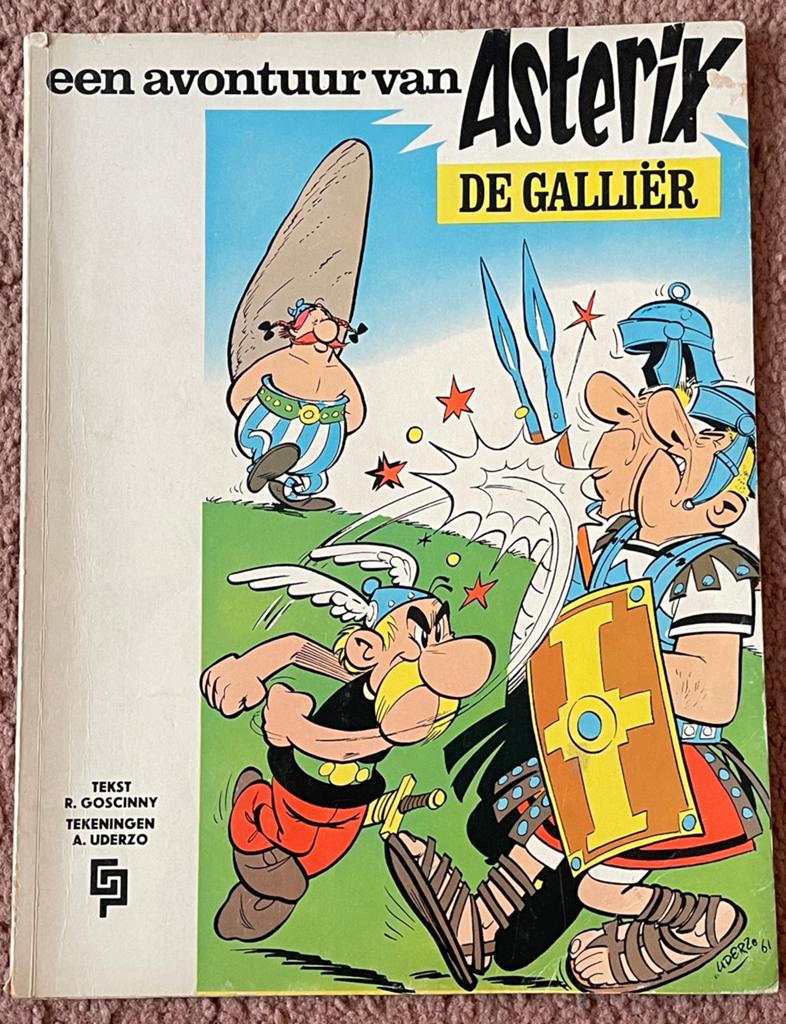 Asterix de Galliër - eerste druk 1966, Boeken, Eén stripboek, Ophalen of Verzenden, Gelezen