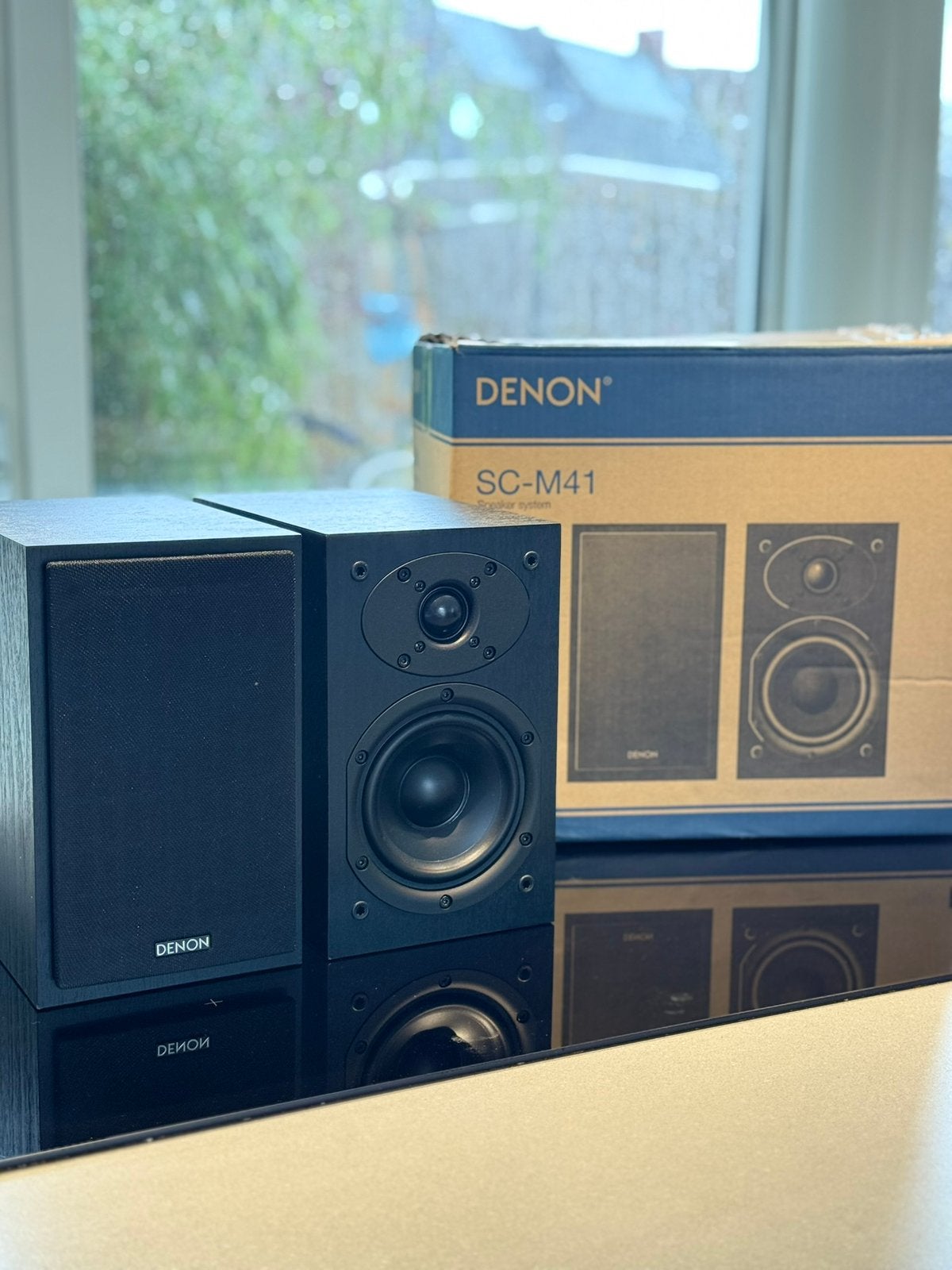 Denon SC-M41 Luidsprekers, Audio, Tv en Foto, Stereo-sets, Ophalen of Verzenden, Zo goed als nieuw, Denon
