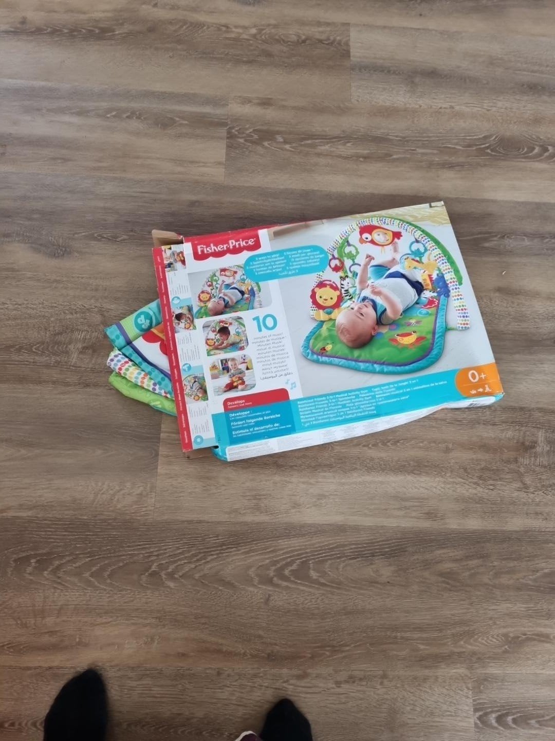 Fisher-Price Babygym met speelkleed - Leeuw ontbreekt, Ophalen, Gebruikt, Babygym