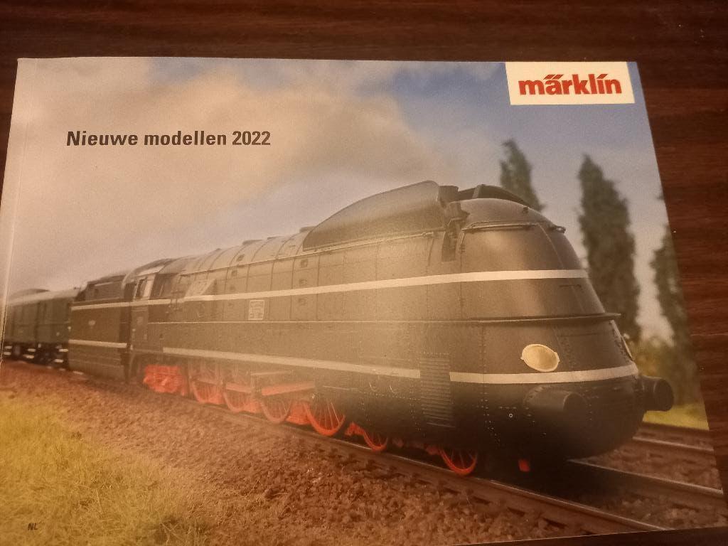 Marklin boek nieuwe modellen 2022, Hobby en Vrije tijd, Modeltreinen | H0, Wisselstroom, Nieuw, Märklin, Boek, Tijdschrift of Catalogus