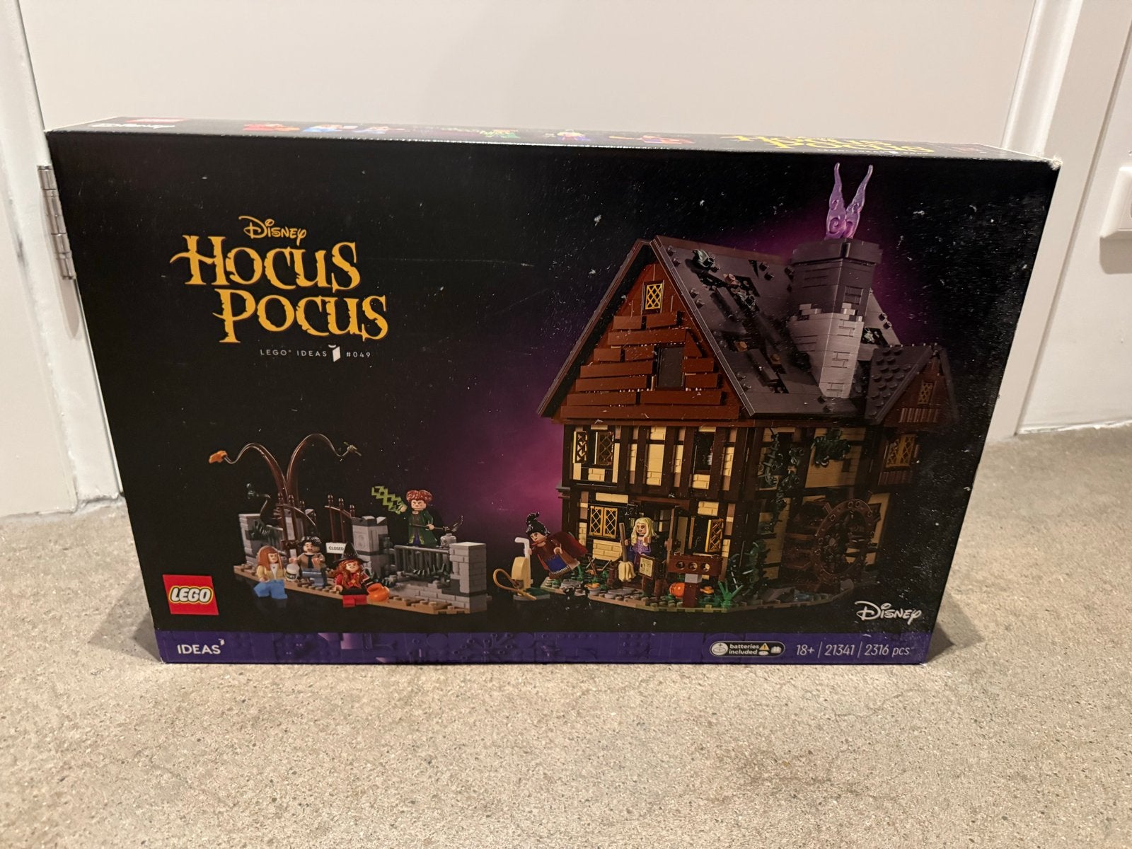 Nieuwe Lego Disney Hocus Pocus set 21341, Lego, Nieuw, Ophalen of Verzenden, Disney