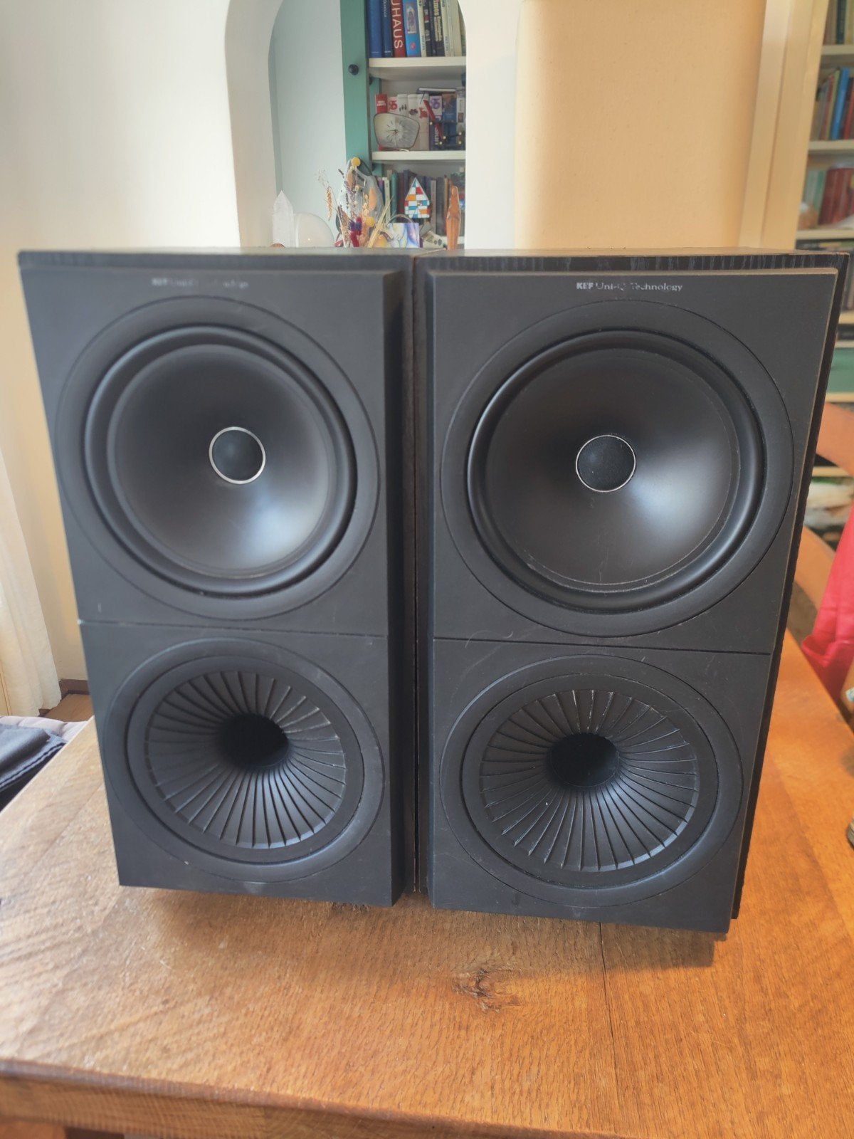KEF Q60 Uni-Q Luidsprekers - Hoge Kwaliteit Geluid, Ophalen of Verzenden, Gebruikt, Overige merken