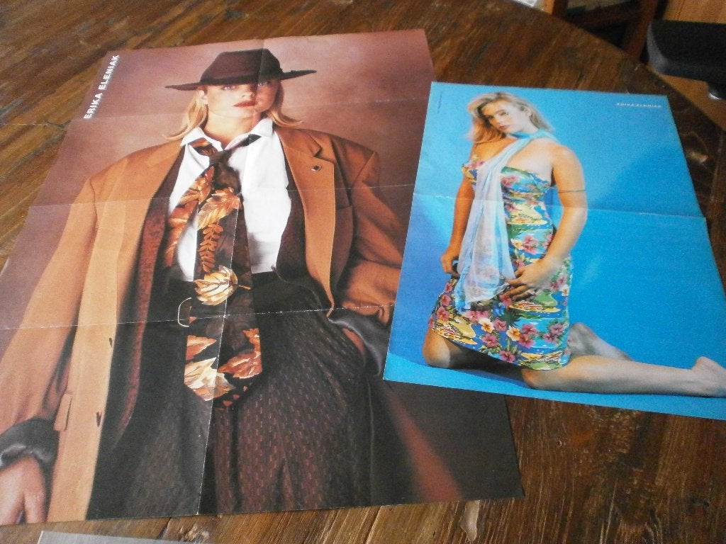 leuke xl en a3 poster Erika Eleniak, Ophalen of Verzenden, Zo goed als nieuw, A1 t/m A3, Film en Tv