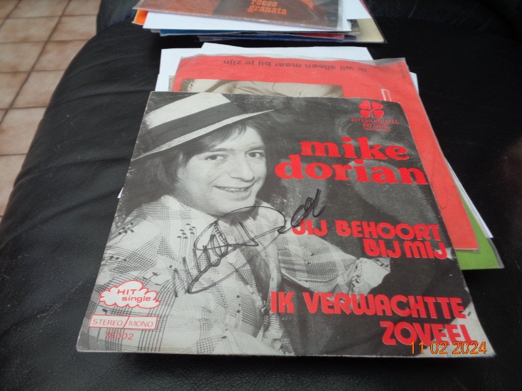 Mike Dorian - Jij Behoort Bij Mij / Ik Verwachtte Zoveel, Cd's en Dvd's, Gebruikt, 7 inch, Ophalen of Verzenden, Beschermende buitenhoes