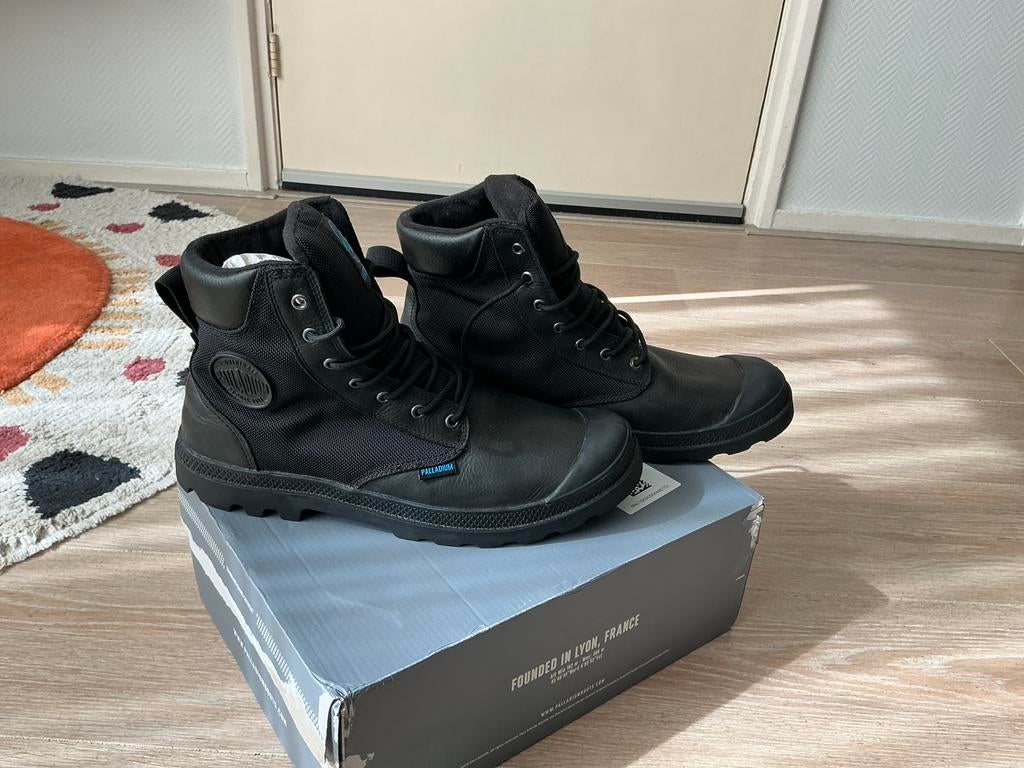 Palladium Pampa boots maat 46, Zwart, Boots, Ophalen of Verzenden, Zo goed als nieuw
