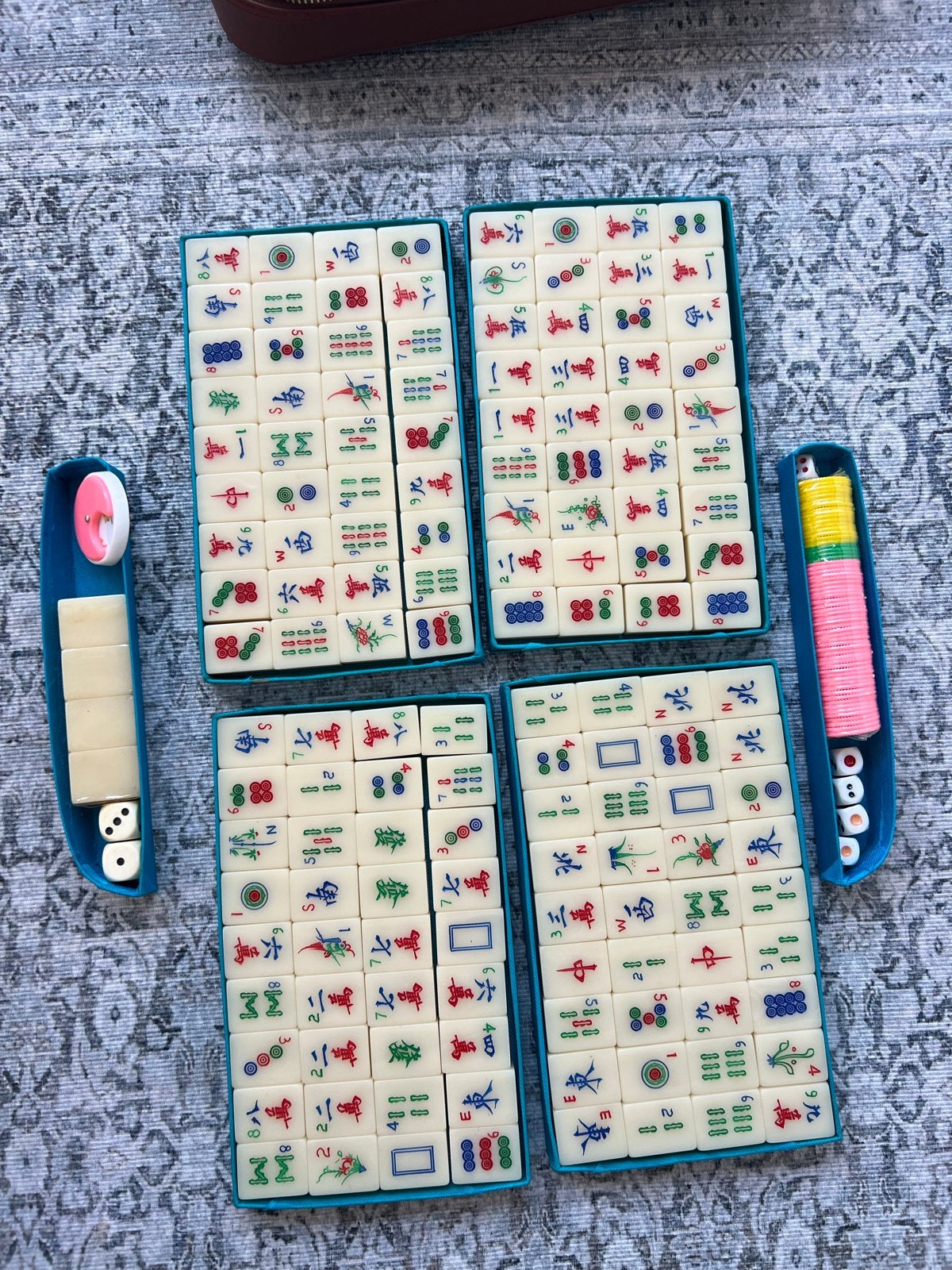 Nieuw en origineel Mahjong spel voor de verzamelaar, Ophalen of Verzenden, Nieuw