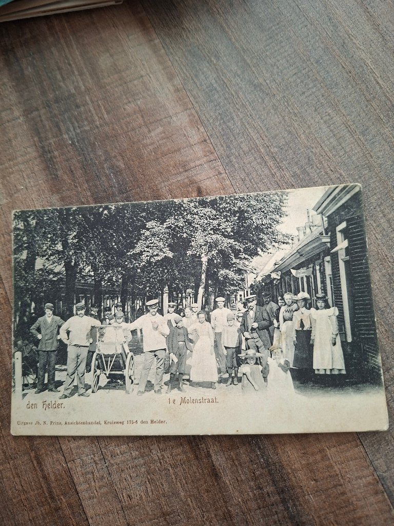 den helder, Ophalen of Verzenden, Voor 1920, Gelopen, Noord-Holland