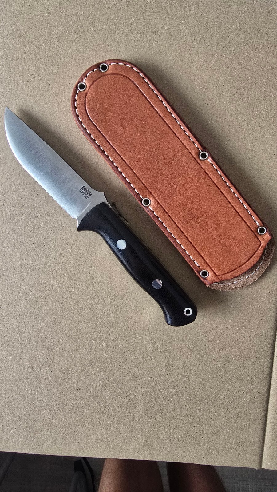 bark river knives Bravo 1 CPM154, Ophalen of Verzenden, Zo goed als nieuw