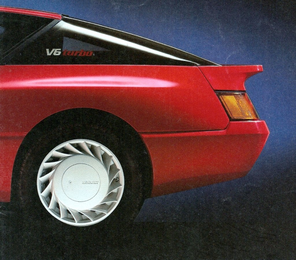 Renault Alpine GTA Achterwielen (1985 - 1991), Ophalen, Gebruikt