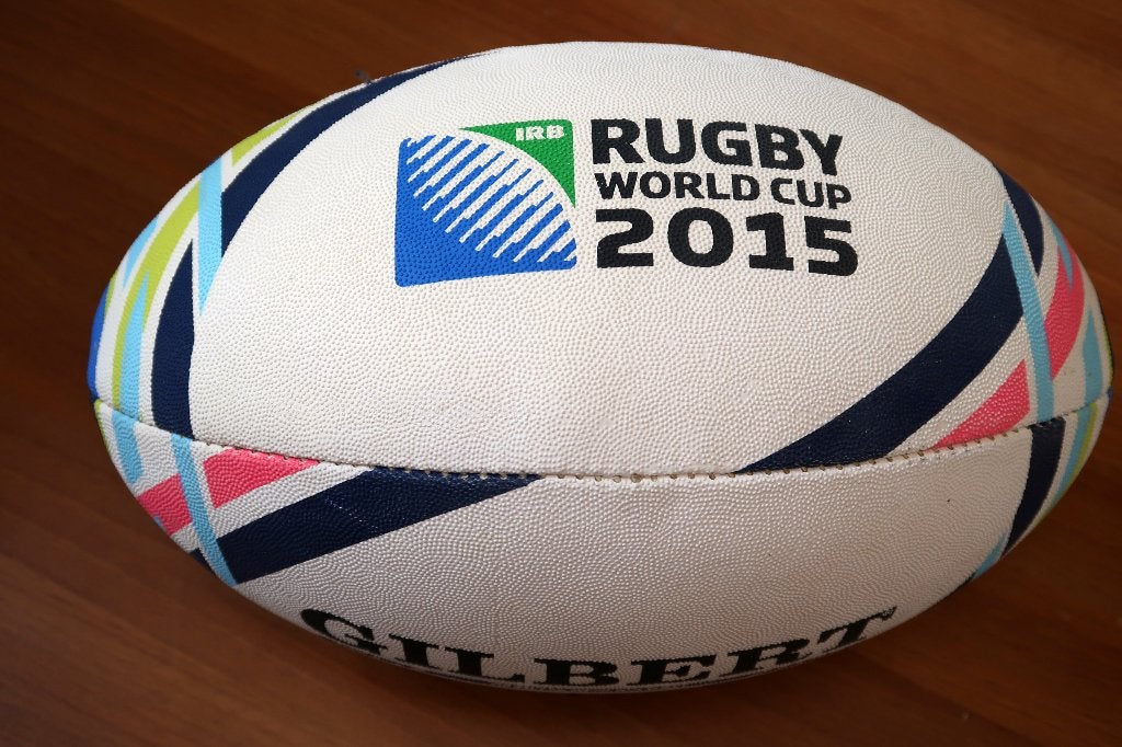 Rugbybal Worldcup 2015, Ophalen of Verzenden, Zo goed als nieuw