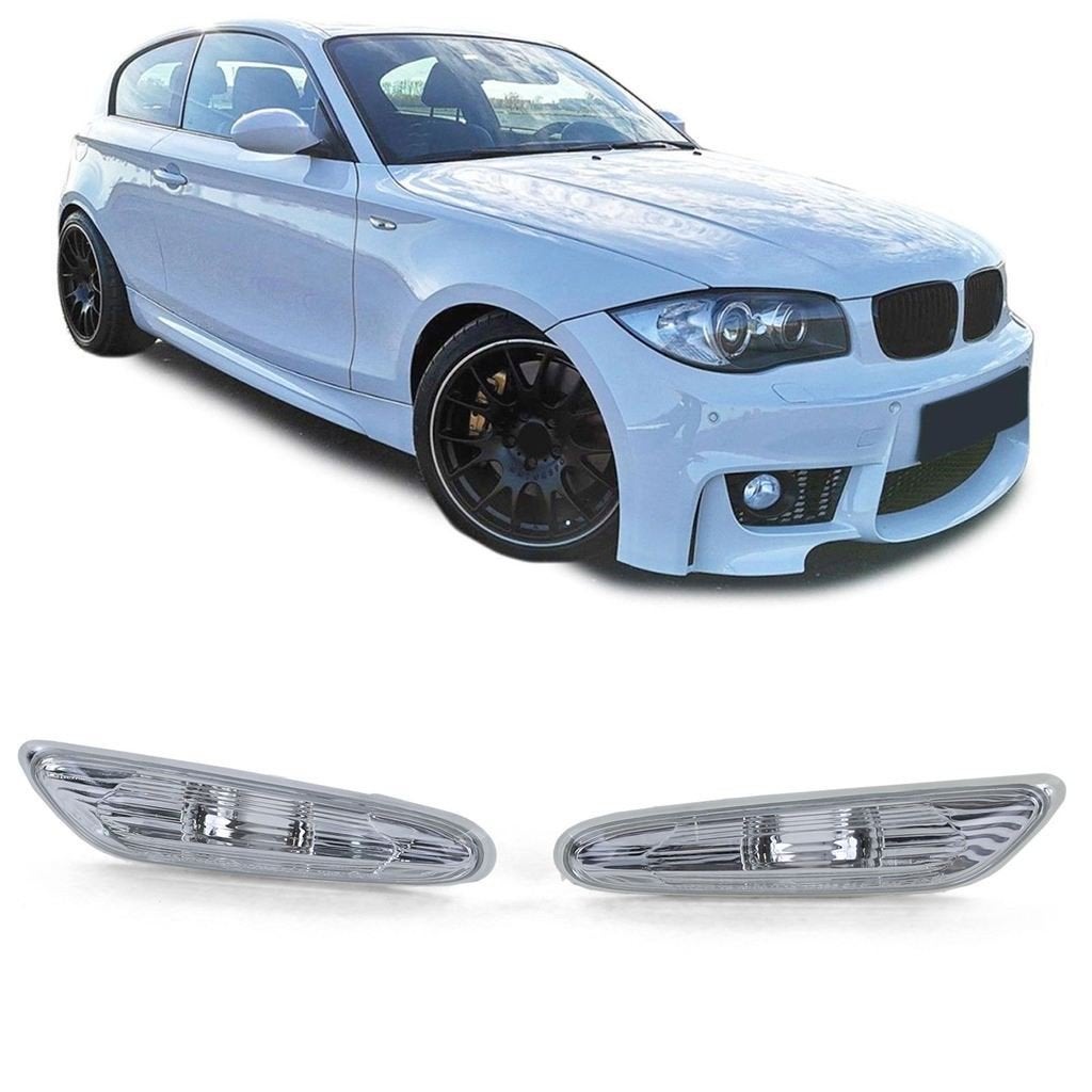 Witte Zijscherm Knipperlichten Voor Bmw 1 Serie E81 E87 en X