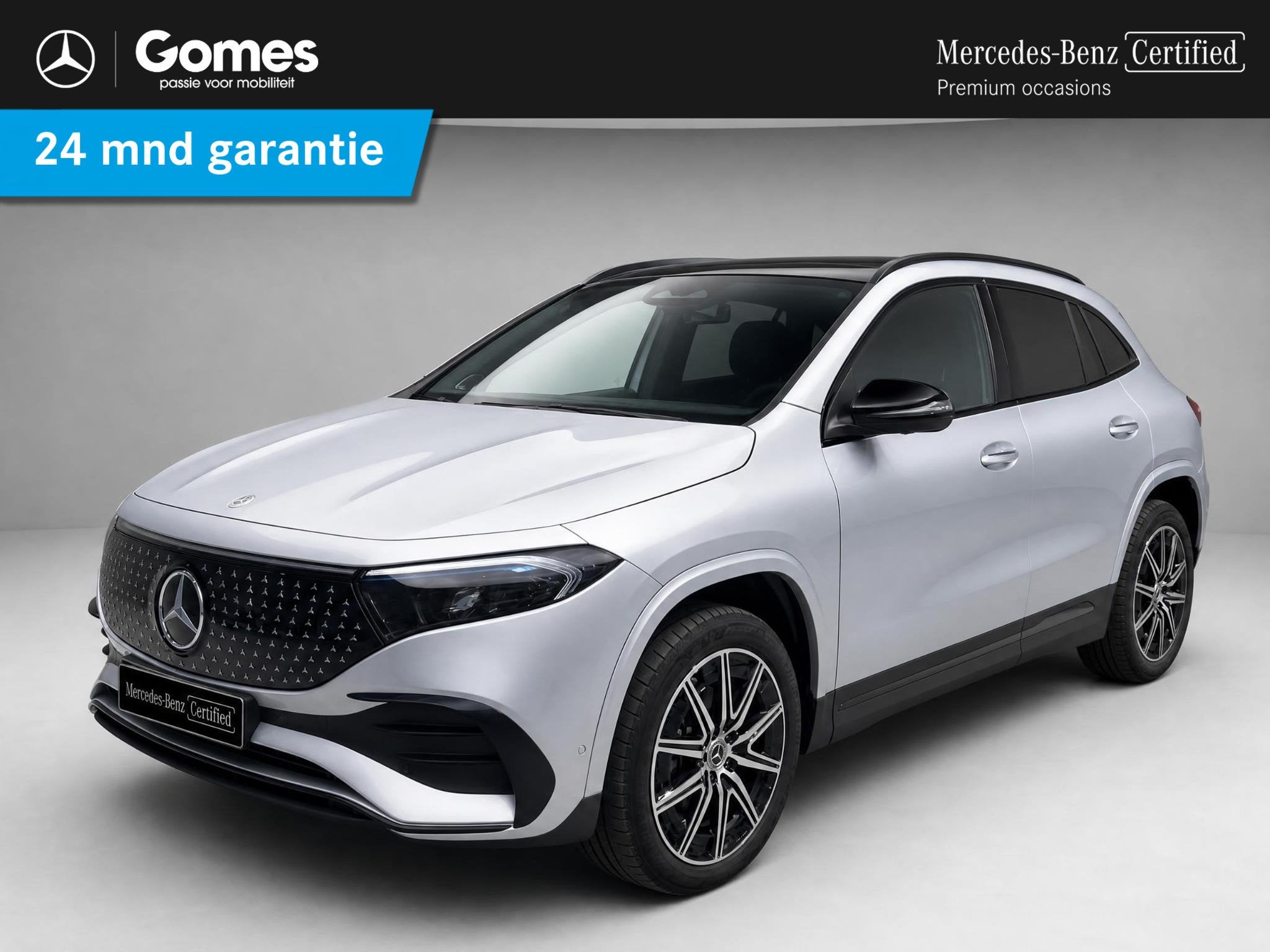 Mercedes-Benz EQA 250+ Business Solution AMG 71 kWh | Panora, Zwart, Automatische klimaatregeling, 445 min, SUV of Terreinwagen