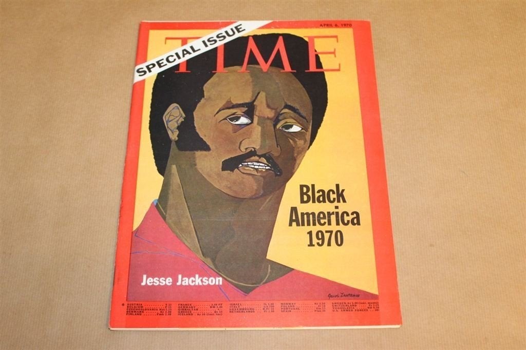 Magazine - Time - Specail Issue Black America 1970 !!, Ophalen of Verzenden, Zo goed als nieuw, Muziek, Film of Tv