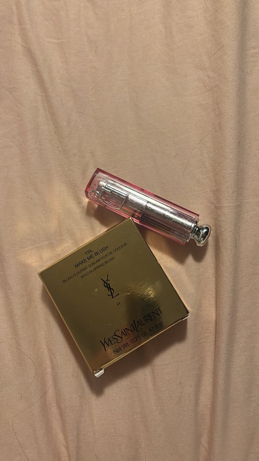 Blush combi ysl en dior, Sieraden, Tassen en Uiterlijk, Wangen, Verzenden, Zo goed als nieuw, Make-up