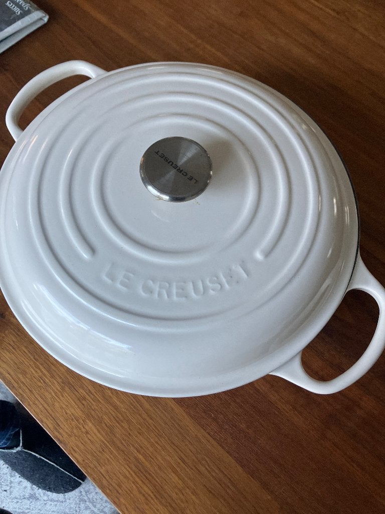 Creuset pan, Ophalen, Gietijzer, Le Creuset, Zo goed als nieuw