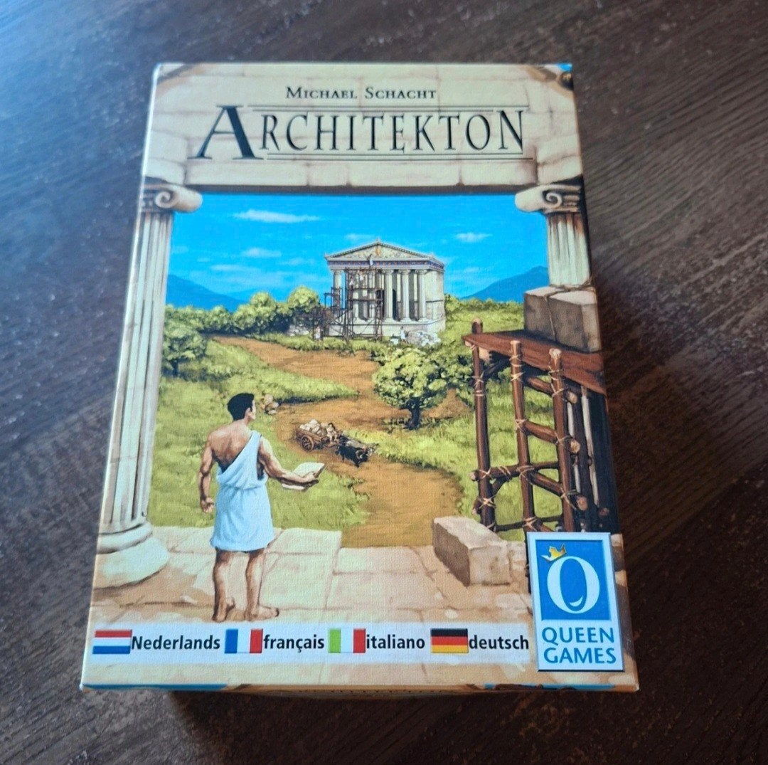 Architecton Bordspel - Queen Games - Zo goed als nieuw, Hobby en Vrije tijd, Gezelschapsspellen | Bordspellen, Een of twee spelers