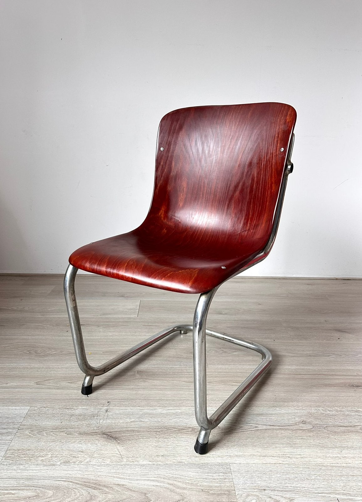 4x Pagholz design eetkamerstoelen, Ophalen, Gebruikt, Vier