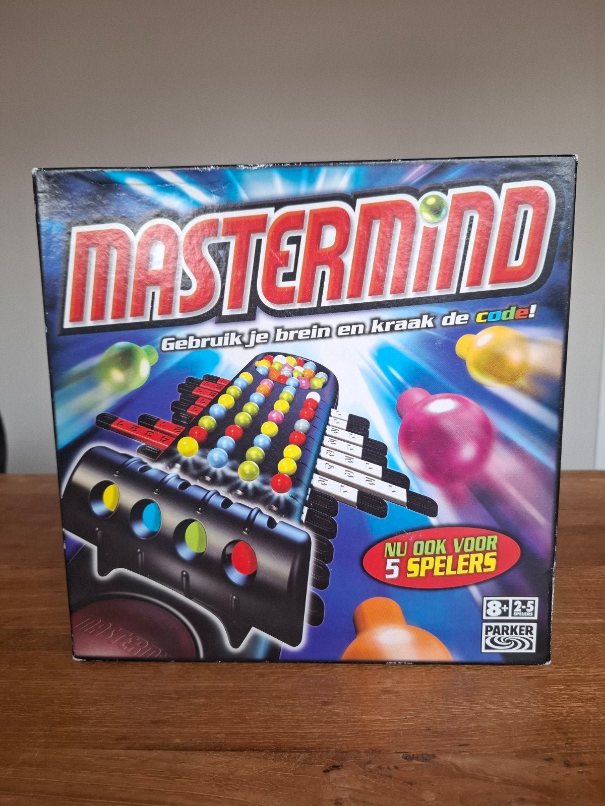 Mastermind bordspel, Een of twee spelers, Ophalen of Verzenden, Zo goed als nieuw, Parker
