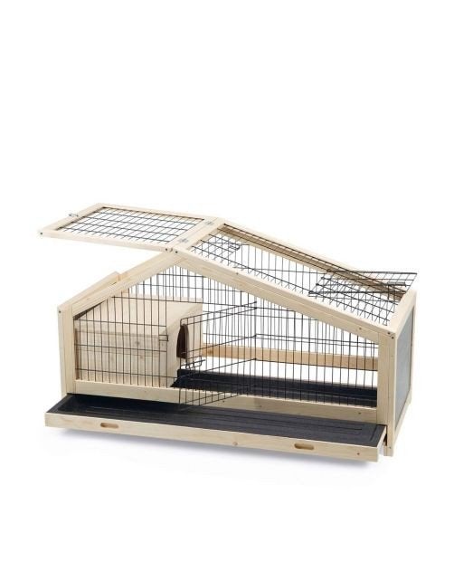 Beeztees Konijnenkooi Mex Dierenverblijf cavia 116x54x65 cm, Dieren en Toebehoren, Knaagdieren en Konijnen | Hokken en Kooien