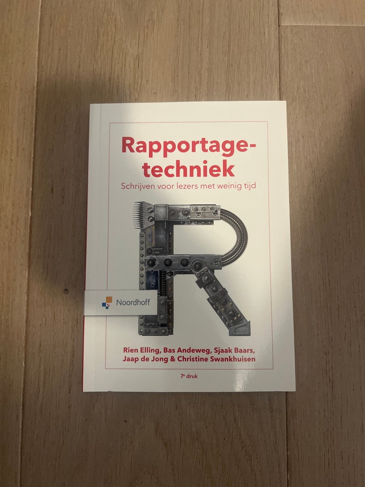 Jaap de Jong - Rapportagetechniek, Ophalen of Verzenden, Zo goed als nieuw, Jaap de Jong; Christine Swankhuisen; Sjaak Baars; Bas Andeweg...