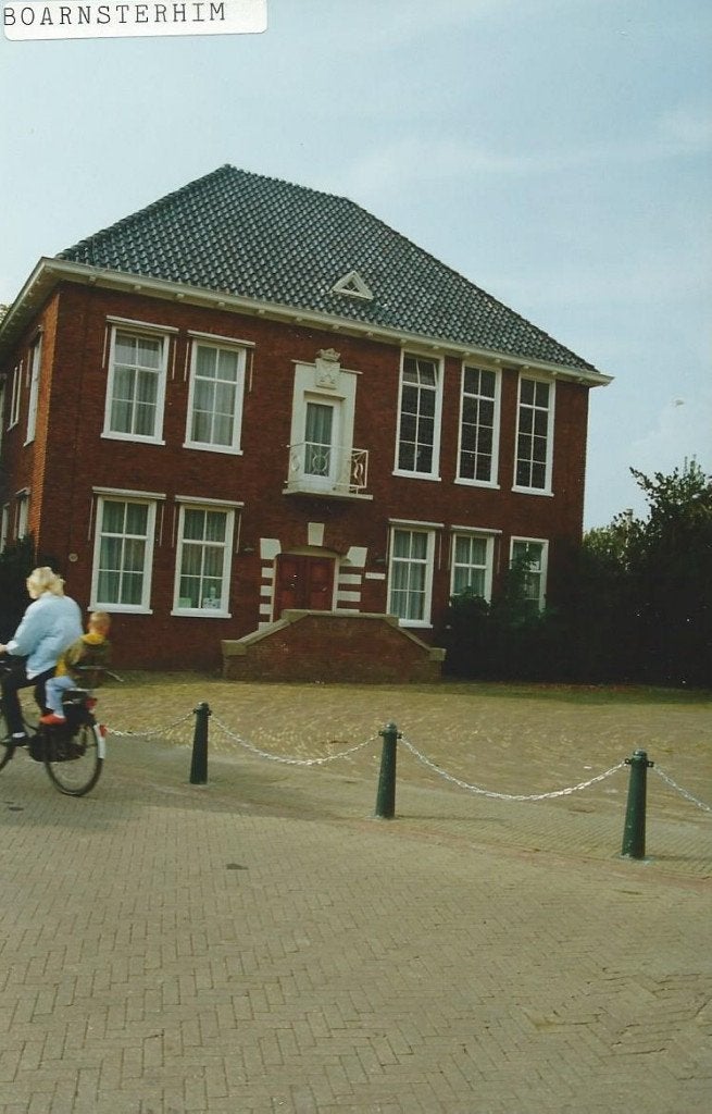 Ansichtkaart  BOARNSTERHIM   Gemeentehuis    FOTO, Verzenden, 1980 tot heden, Friesland