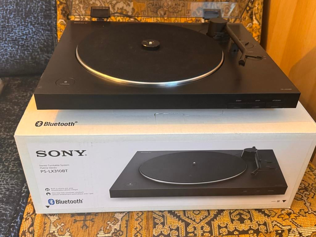 Sony PS-LX310BT Platenspeler met Bluetooth, Ophalen of Verzenden, Gebruikt, Platenspeler, Sony