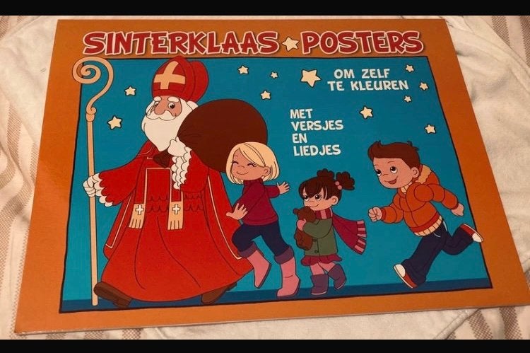 kleurposters Sinterklaas, Ophalen of Verzenden, Nieuw