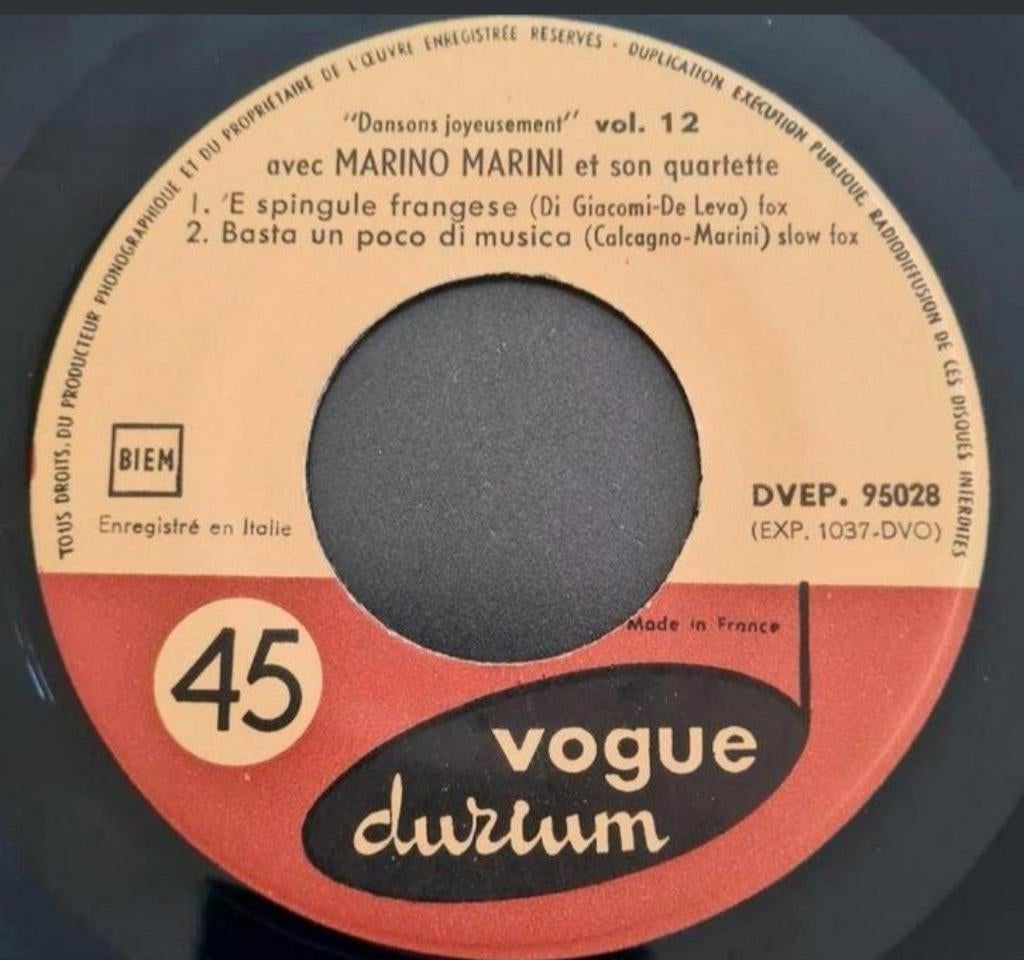 MARINO MARINI  - DANSONS JOYEUSMENT VOL 12, Ophalen of Verzenden, Gebruikt