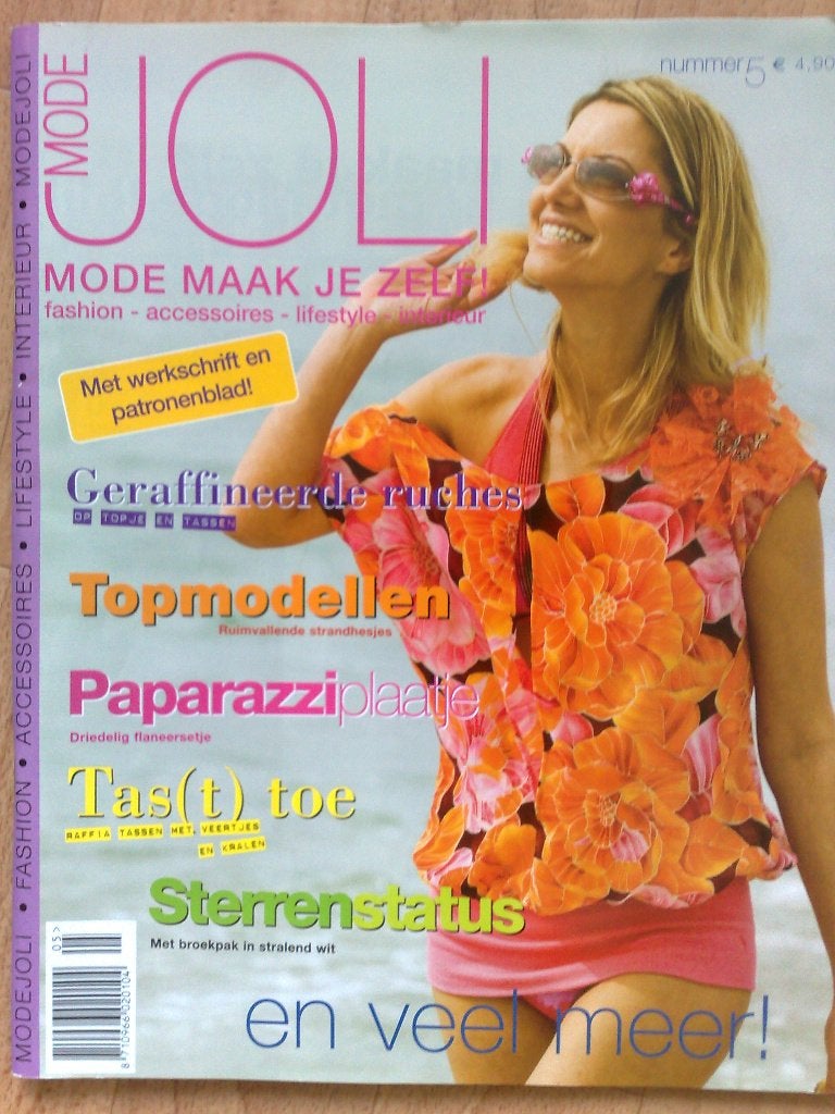 Joli Mode patronenblad nr. 5, Verzenden, Zo goed als nieuw, Vrouw, Overige merken