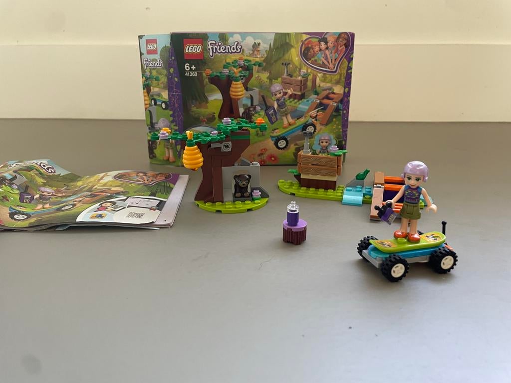 Lego Friends Mia's Avontuur in het Bos 41363 - Zo goed als n, Kinderen en Baby's, Speelgoed | Duplo en Lego, Zo goed als nieuw