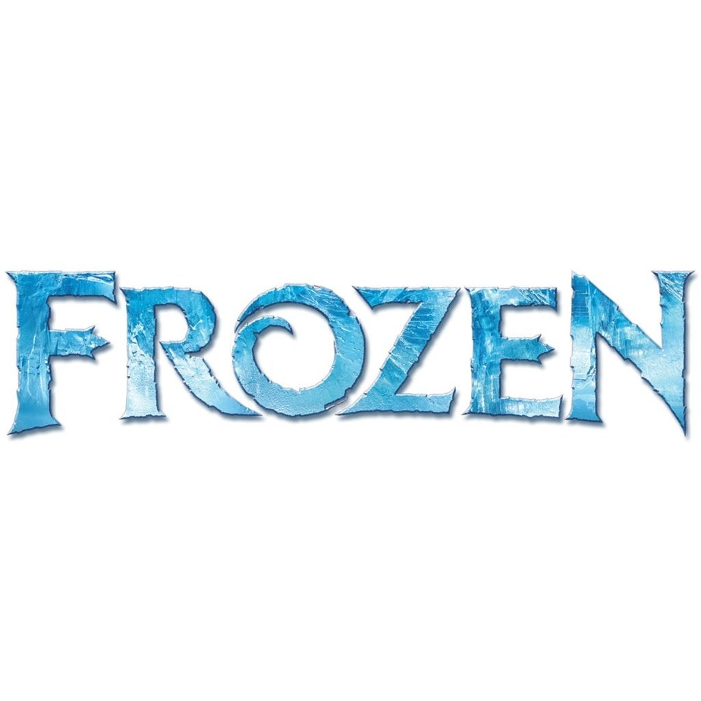 Frozen decoratie letters 110 cm breed, 110 cm, Verzenden, Decoratieobject, 23 cm