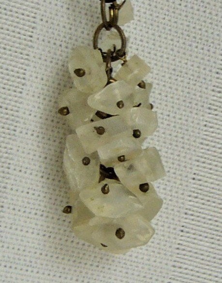 maansteen hanger edelsteen mineraal hangertje maan steen, Sieraden, Tassen en Uiterlijk, Ophalen of Verzenden, Zo goed als nieuw