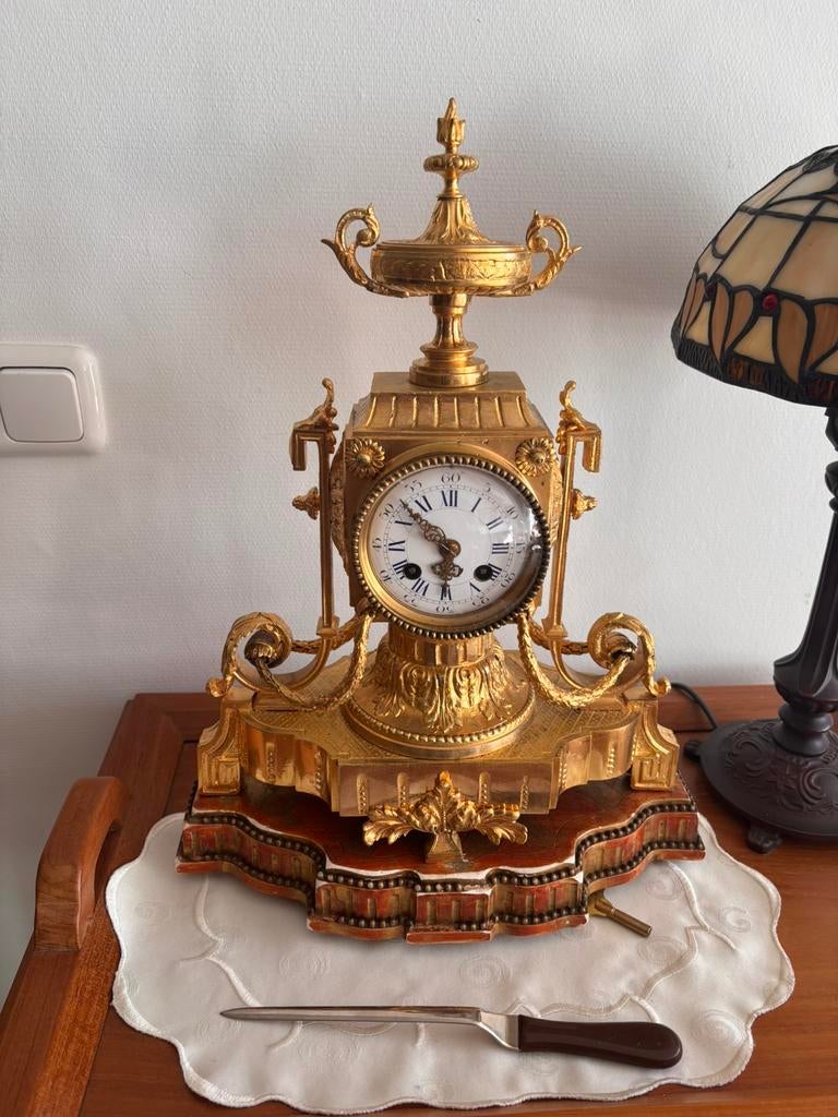 Antieke franse pendule, Antiek en Kunst, Antiek | Klokken, Ophalen