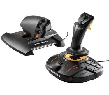 Thrustmaster T.Flight Hotas X Joystick & Throttle, Computers en Software, Joysticks, Ophalen, Zo goed als nieuw