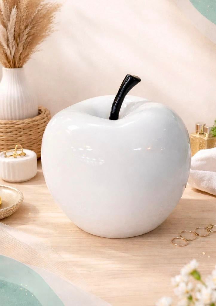 Decoratie appel wit, Ophalen of Verzenden
