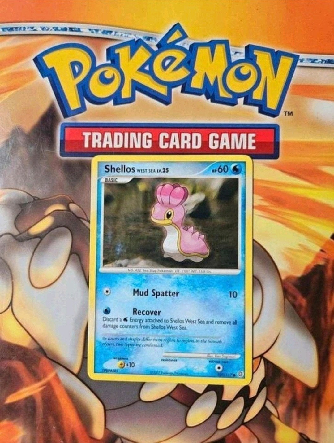 Shellos 107/132 Diamond&Pearl Secret Wonders pokemon kaart, Ophalen of Verzenden, Gebruikt, Losse kaart
