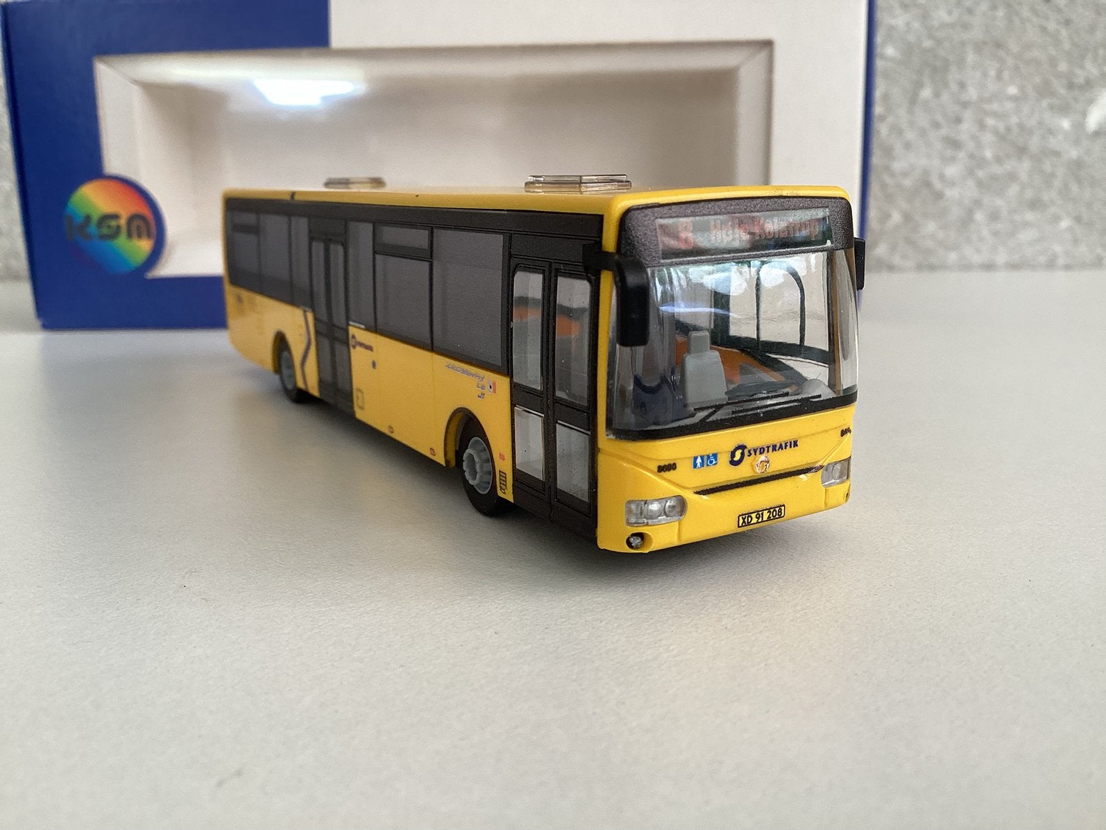 Irisbus Crossway, Sydtrafik Denemarken (8 HojeKolstrup) 1:87, Ophalen of Verzenden, Zo goed als nieuw, Bus of Vrachtwagen, Overige merken