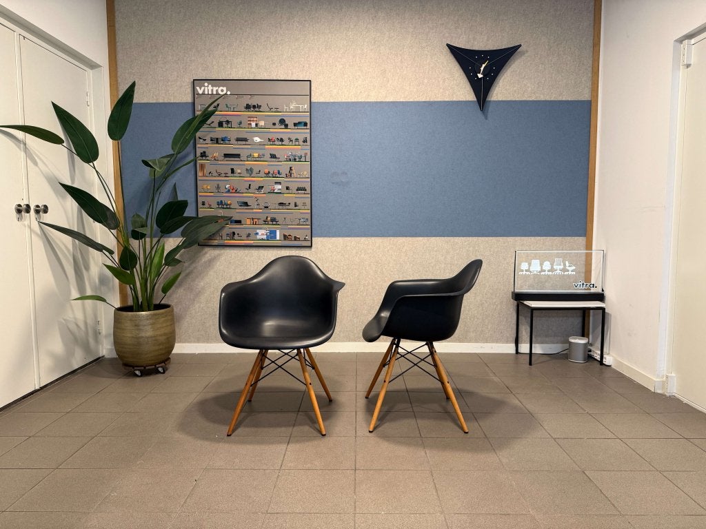 Vitra | Eames | DAW | Zwart | 2x, Huis en Inrichting, Vitra, Gebruikt, Twee, Vitra Artifort Cassina Fritz Hansen Eames Gispen Pastoe Hay