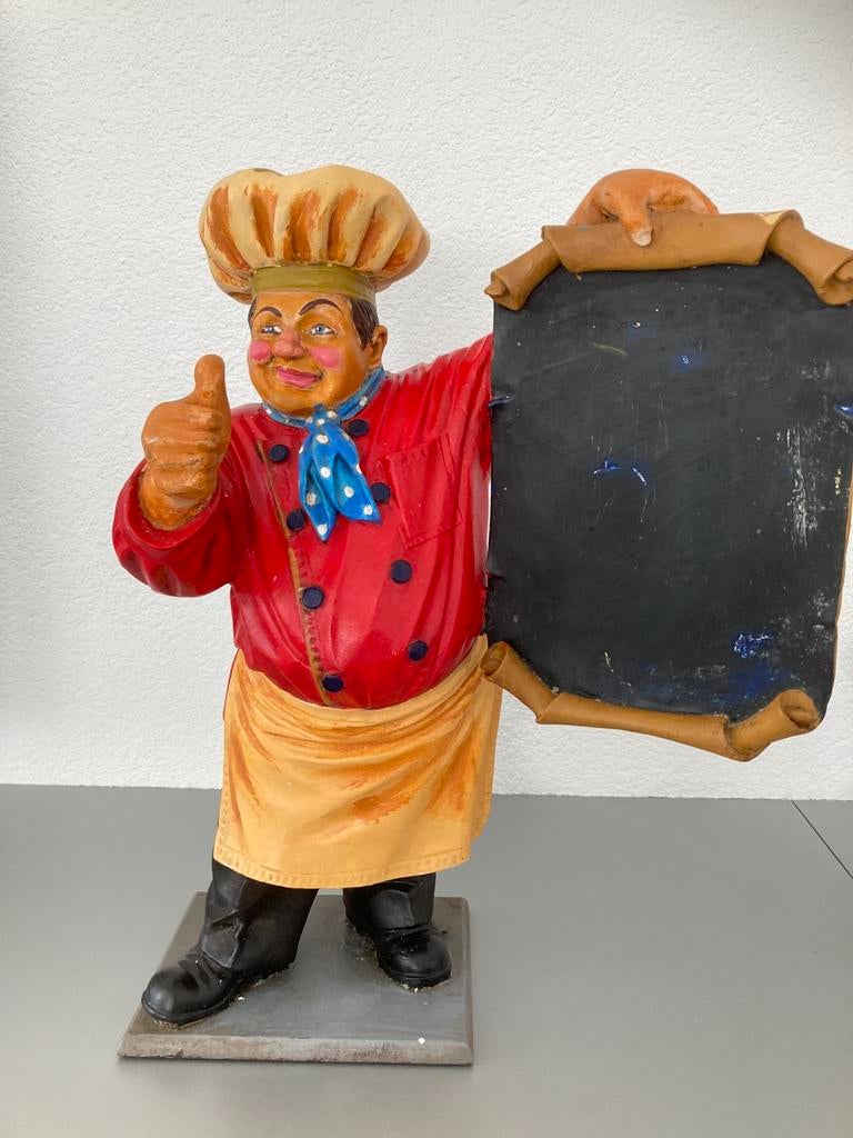 Beeldje van een kok, Verzamelen, Beelden en Beeldjes, Ophalen, Gebruikt, Mens