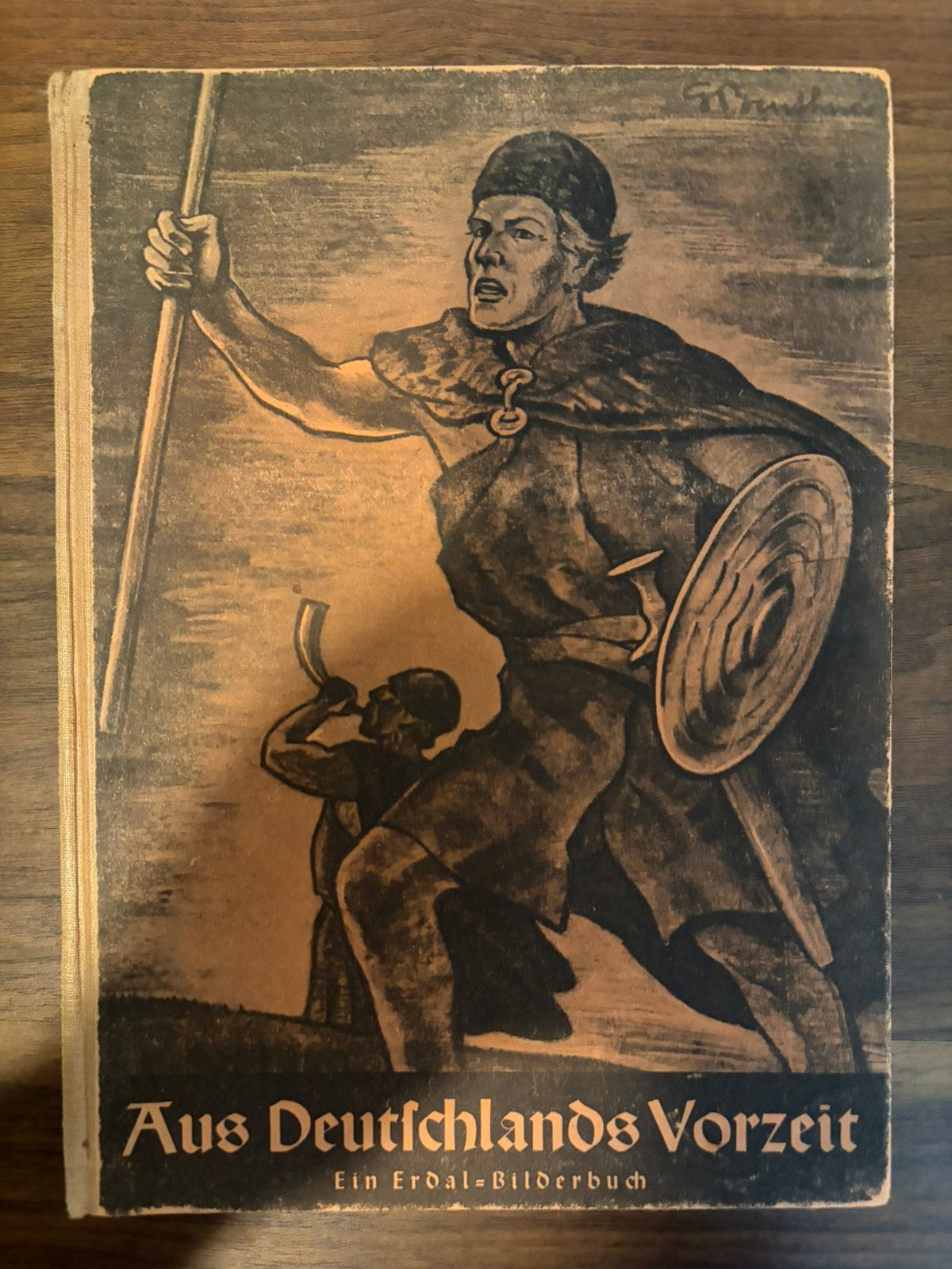 Aus Deutschlands Vorzeit. Ein Erdal-Bilderbuch (1937), Ophalen of Verzenden, Gelezen