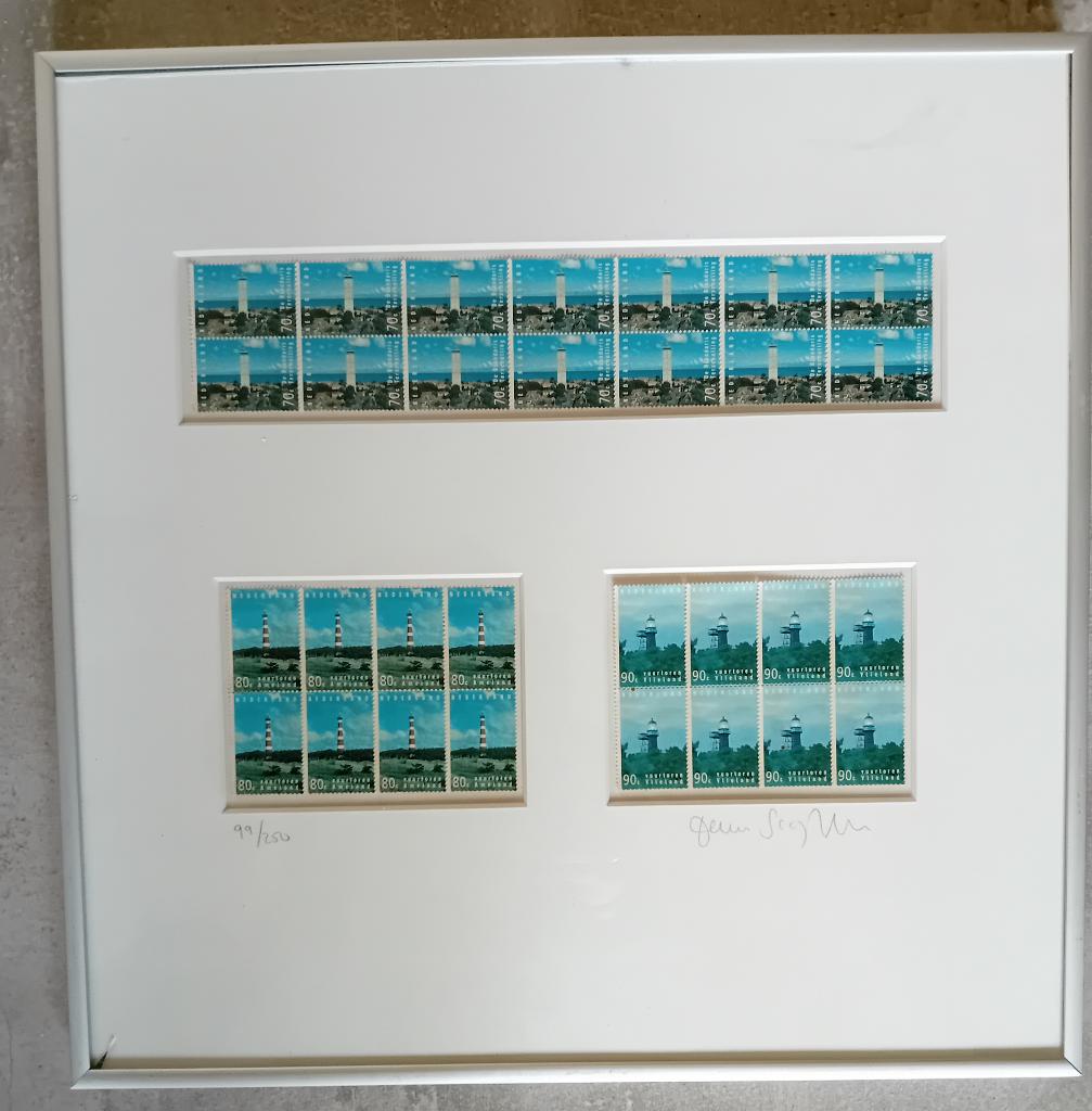 Nederland 94 1620/2 Vuurtorens Terschelling Ameland Vlieland, Postzegels en Munten, Verzenden, Postfris, Plaats of Gebouw