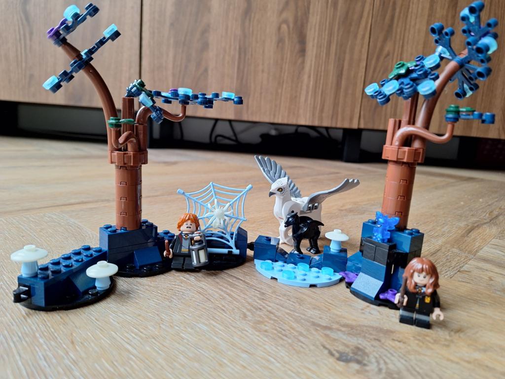 Harry Potter lego ' het verboden bos' glow in the dark!, Ophalen of Verzenden, Zo goed als nieuw