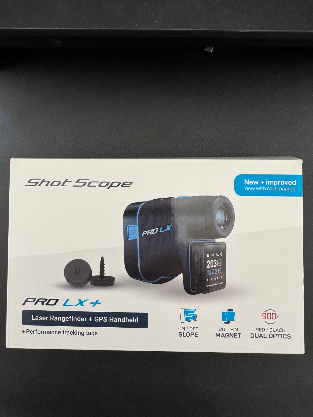 Shot Scope PRO LX+ Laser Rangefinder + GPS Handheld, Ophalen of Verzenden, Zo goed als nieuw, Overige typen, Overige merken