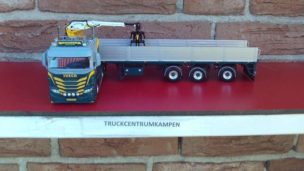 WSI  Iveco  S - Way  van  Bronsema - Stroobos, Ophalen of Verzenden, Nieuw, Bus of Vrachtwagen, Wsi