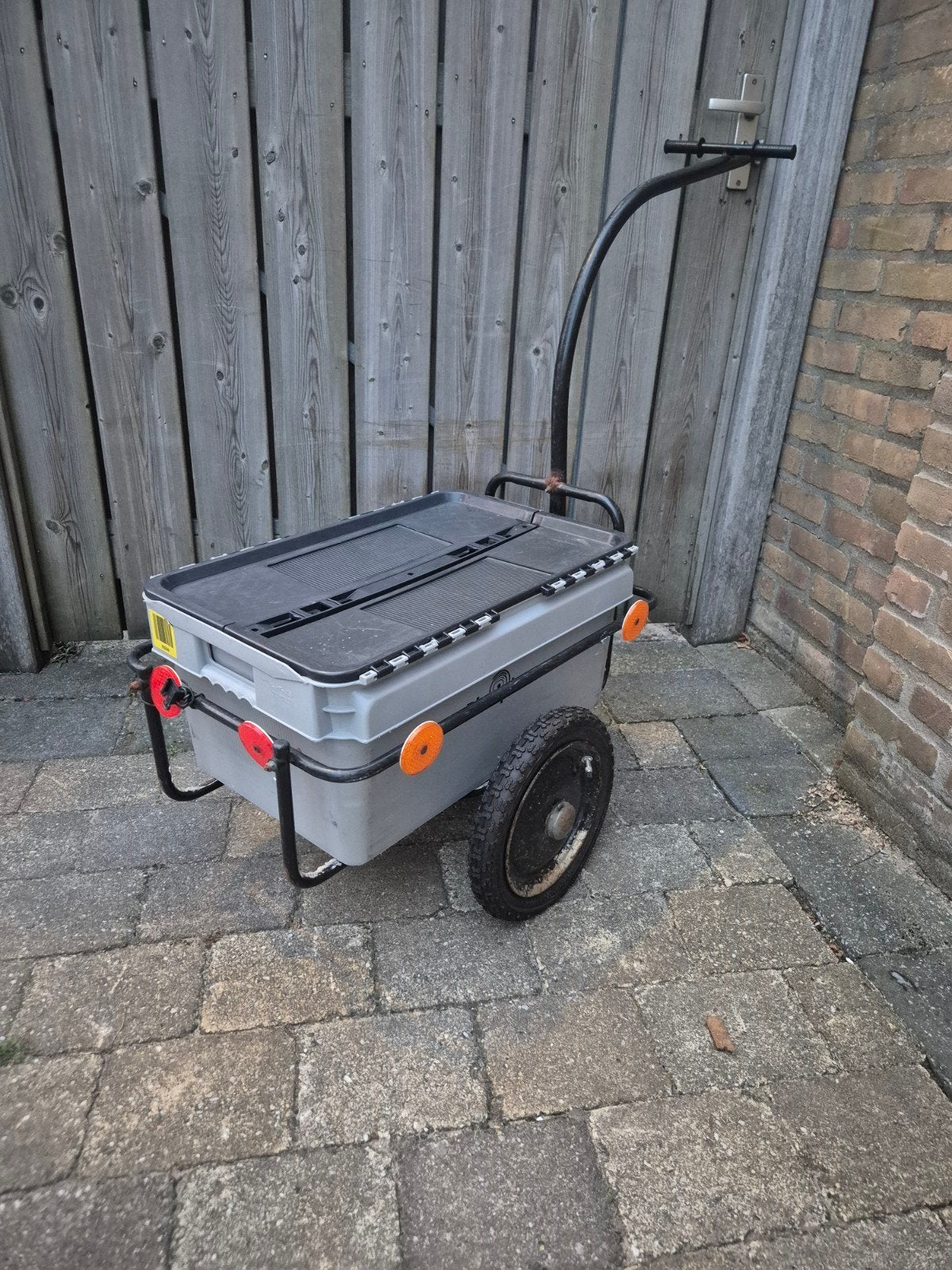 fiets karretje, Ophalen, Gebruikt, Bagagekar